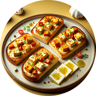tandoori-panee-garlic-bread